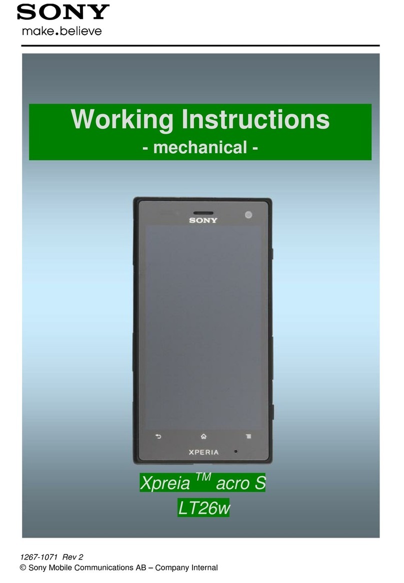 Sony Xpreia acro S User manual