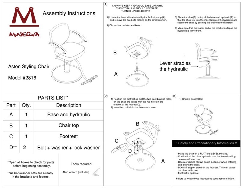 Minerva Aston 2816 Assembly instructions
