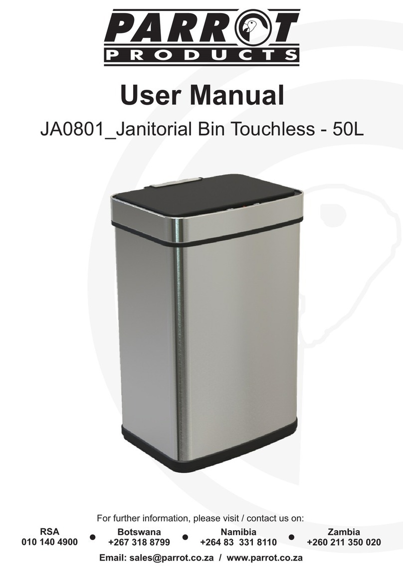 Parrot Products JA0801 user manual Parrot Products JA0801 user manual