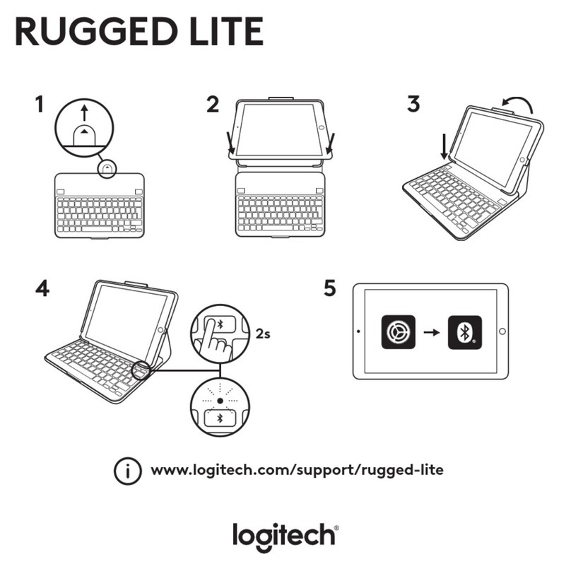 Logitech RUGGED LITE User manual