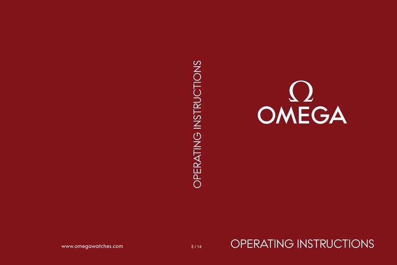 Omega 1376 User manual