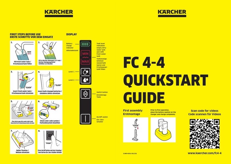 Kärcher FC 4-4 User manual
