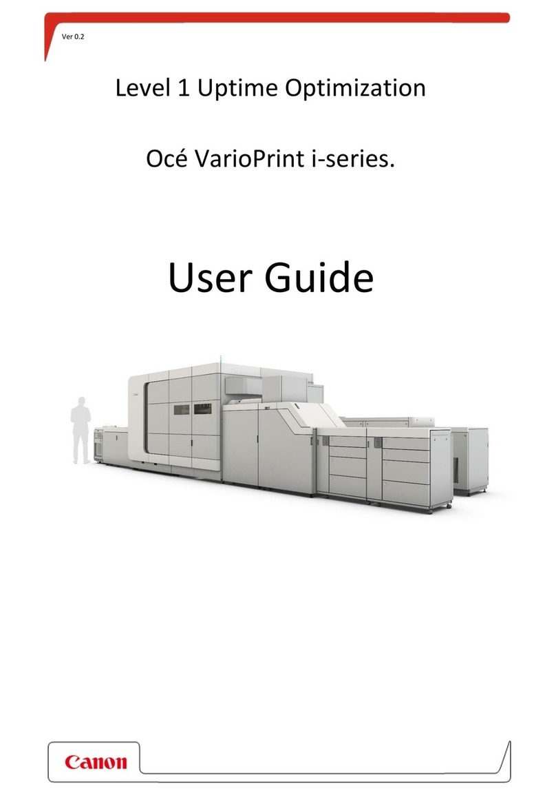 Canon Oce VarioPrint i Series User manual