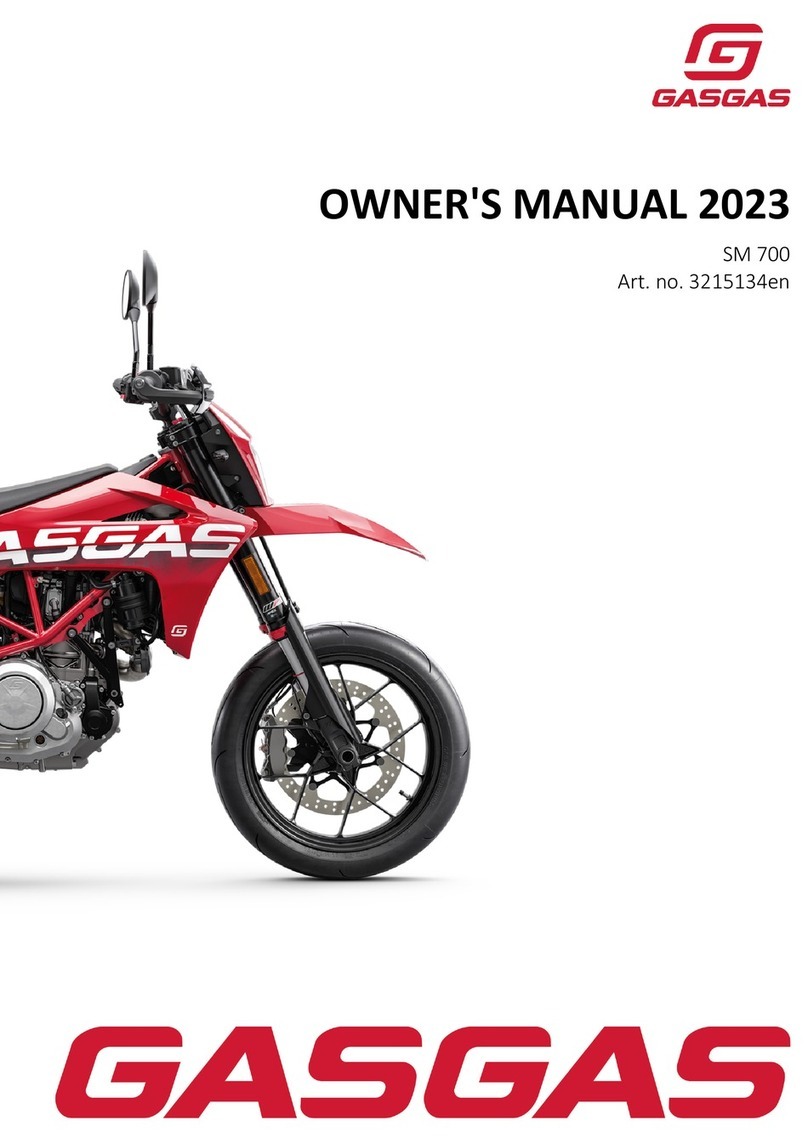 GAS GAS SM 700 2023 User manual