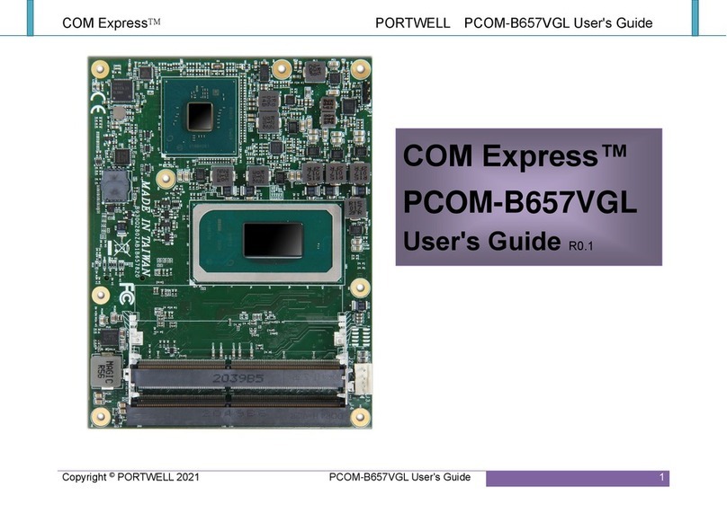 Portwell PCOM-B657VGL user guide