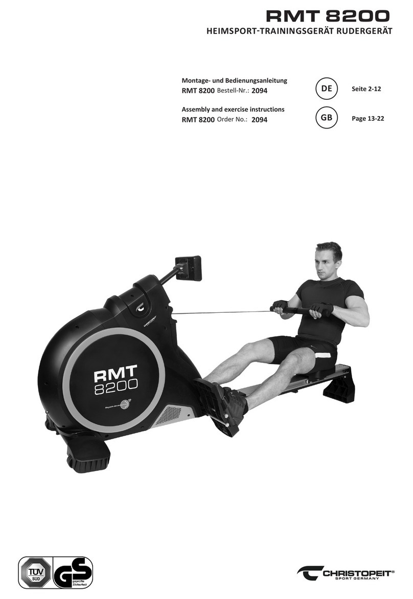 Christopeit Sport RMT 8200 Release note