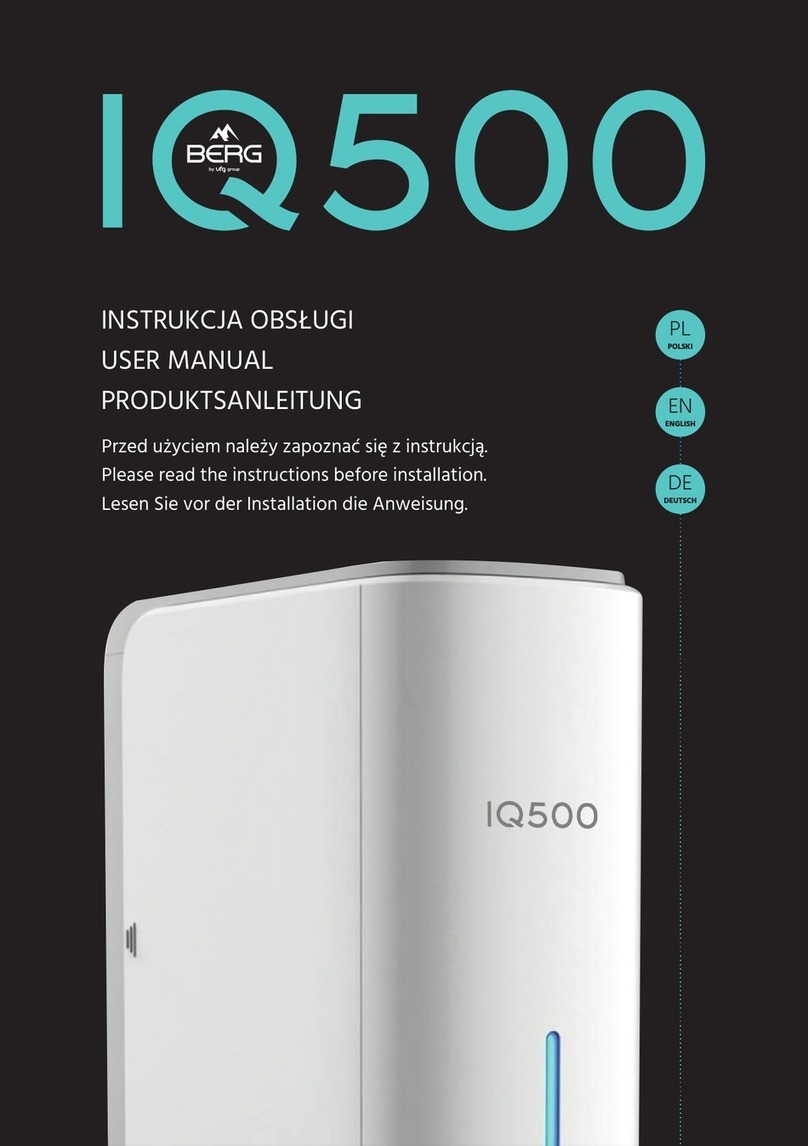 VFG-Group BERG IQ500 user manual