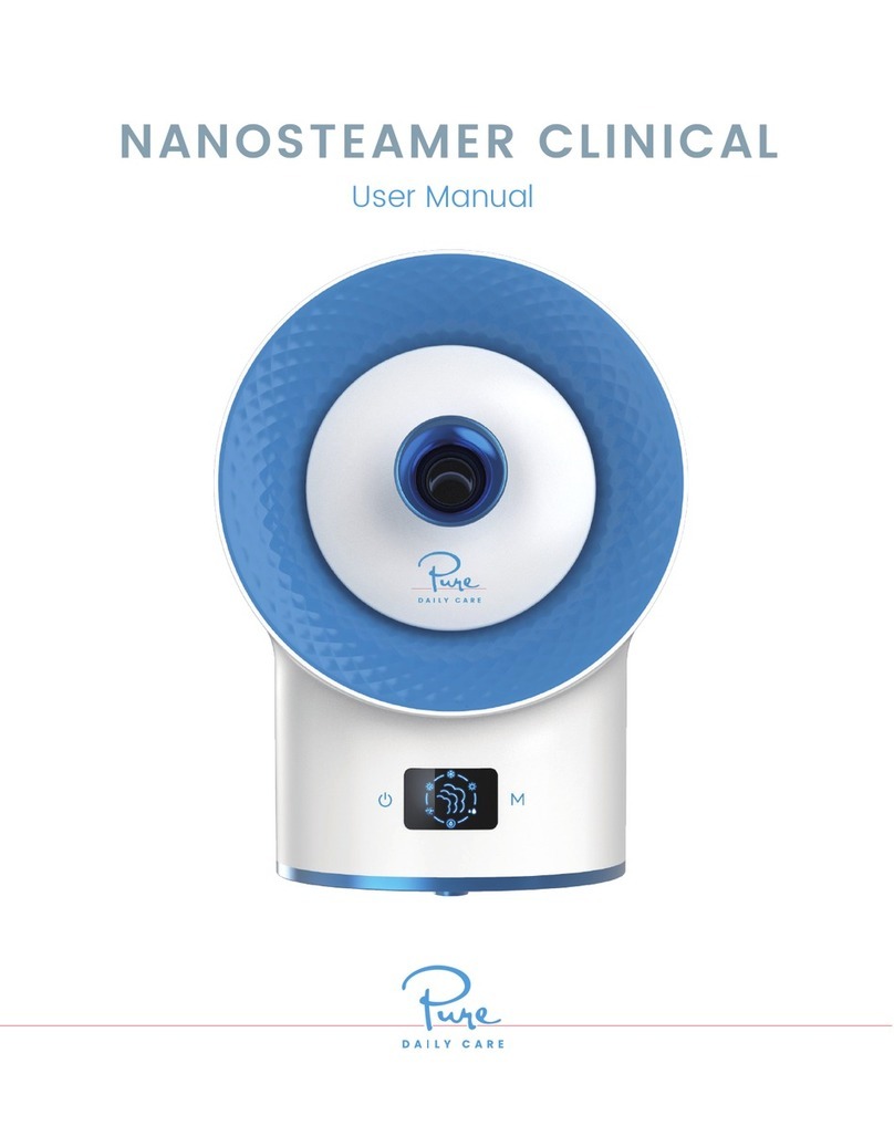PURE Nanosteamer Clinical User manual