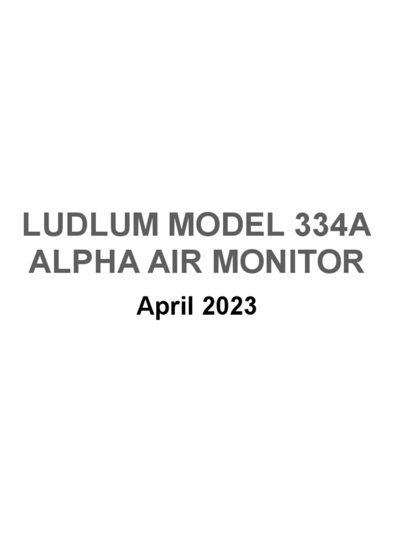 Ludlum Measurements 334A User manual Ludlum Measurements 334A User manual