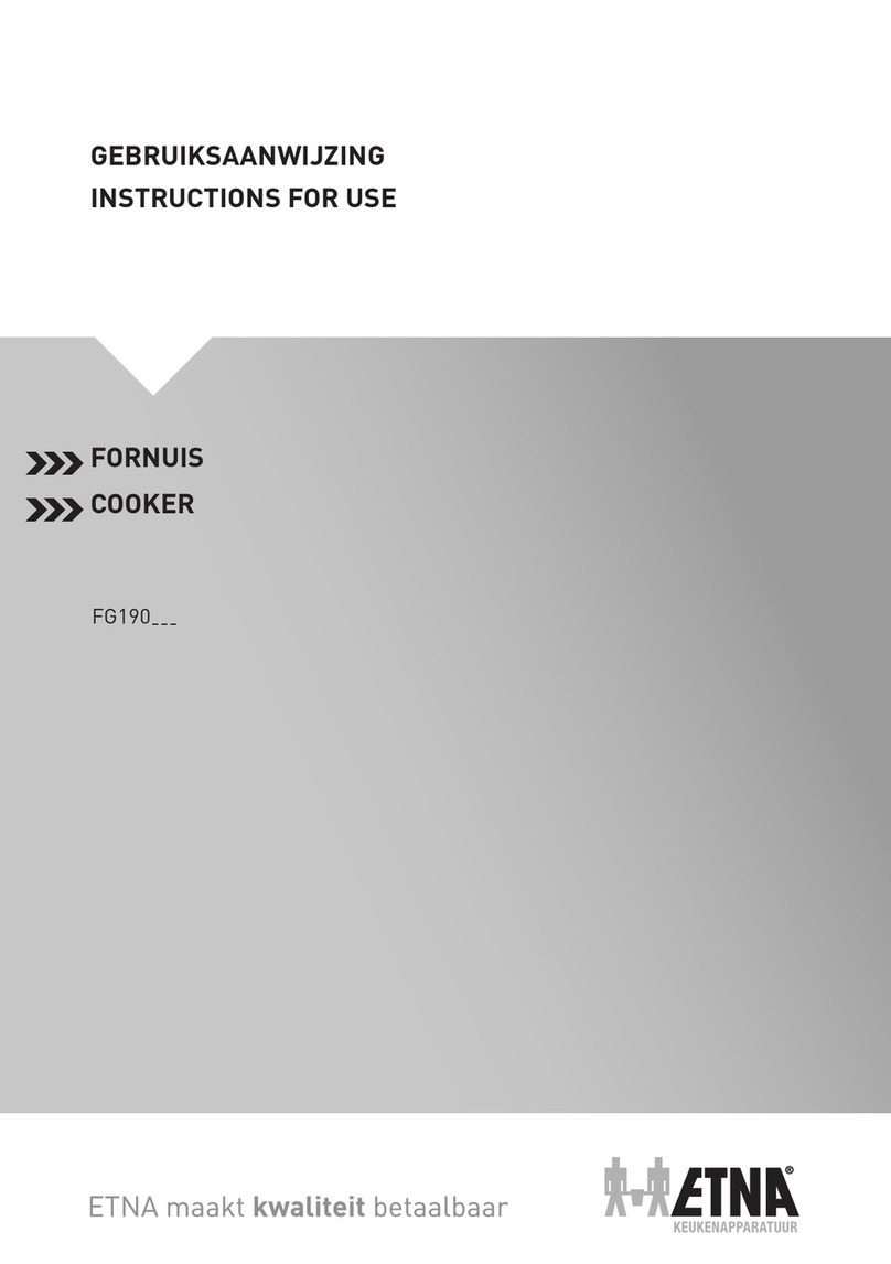 ETNA FG190 Series User manual