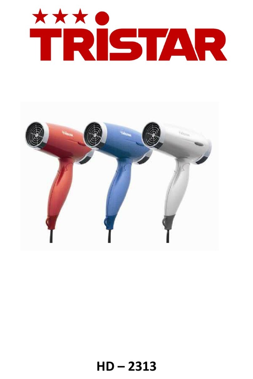 TriStar HD-2313 manual