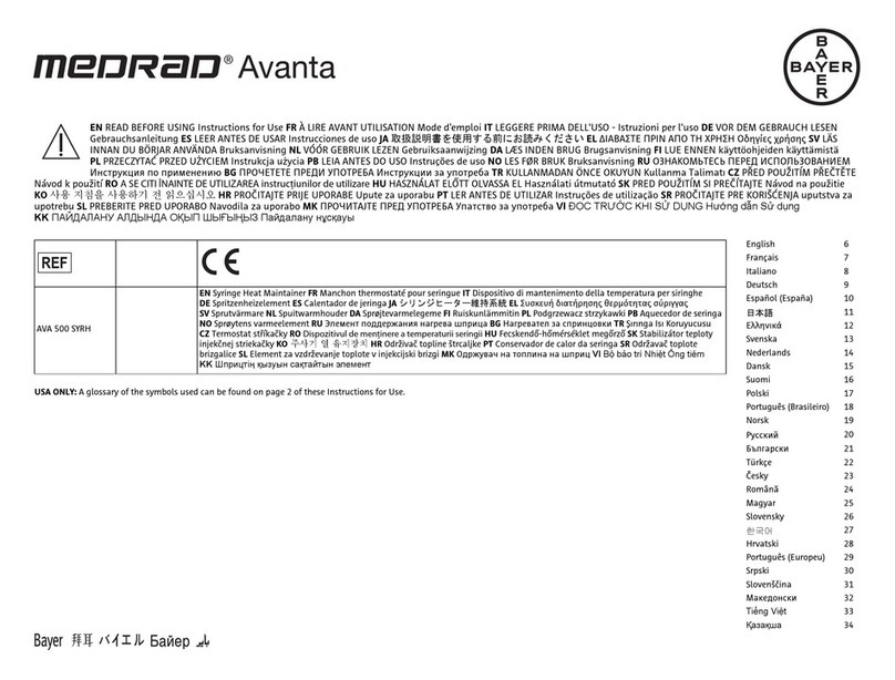 Bayer HealthCare MEDRAD Avanta Instructions for use