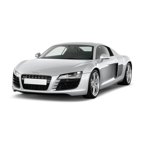 Audi R8 - QUICK EFEENCE GUIDE User manual