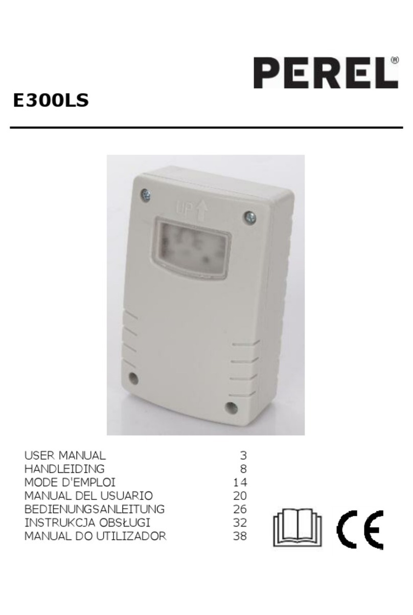 Perel E300LS User manual