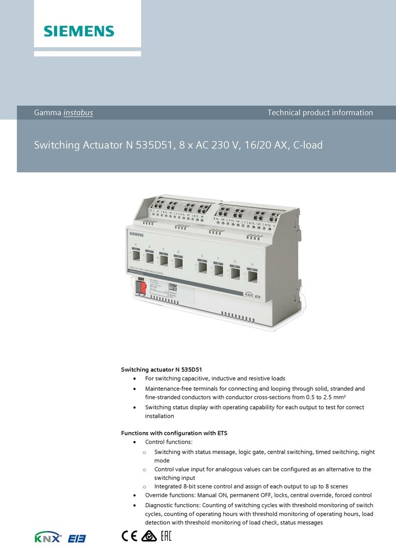 Siemens N 535D51 User manual