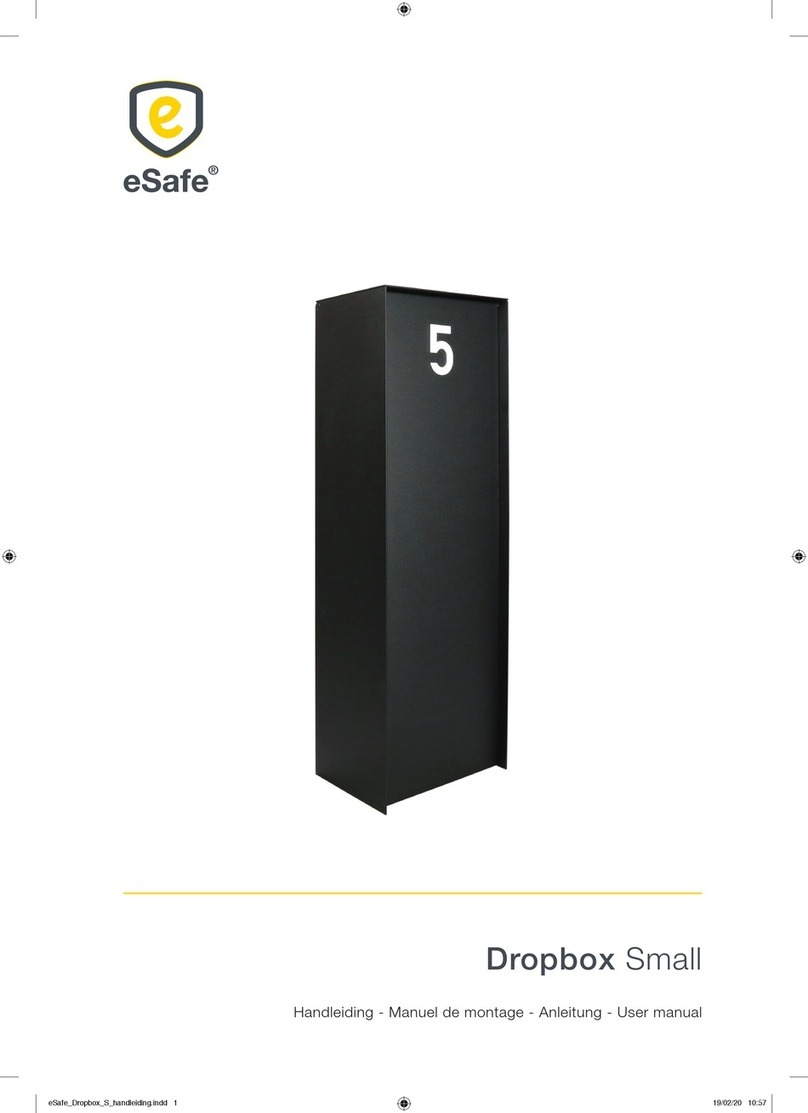 eSafe Dropbox Small user manual