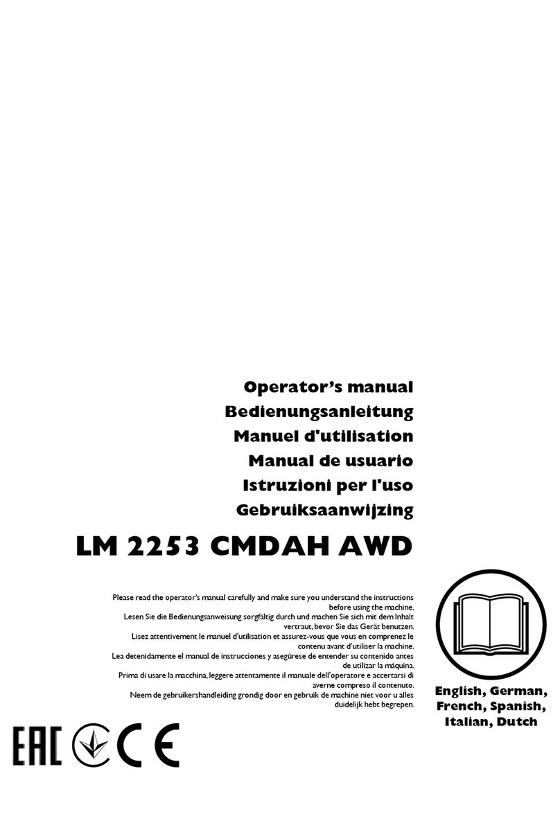 Husqvarna LM 2253 CMDAH AWD Operator's manual