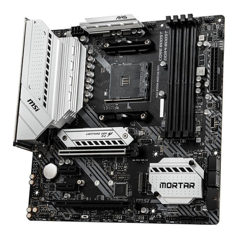 MSI MAG B550M MORTAR WIFI quick start