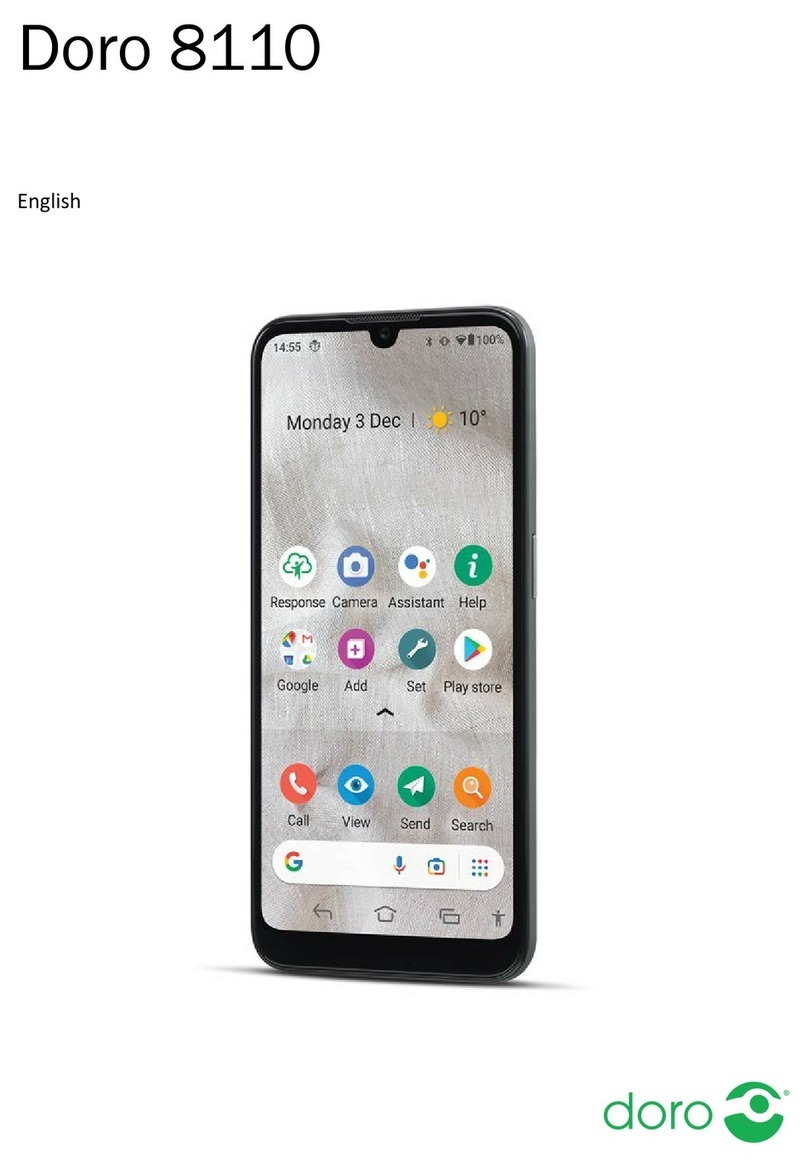 Doro 8110 manual