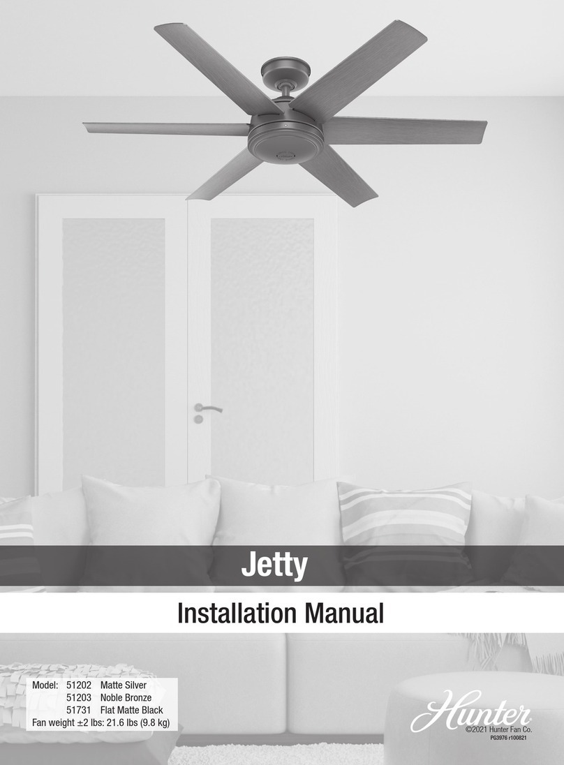 Hunter Jetty User manual