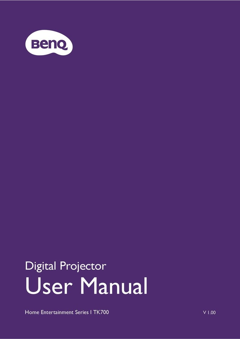 BenQ TK700 Series User manual