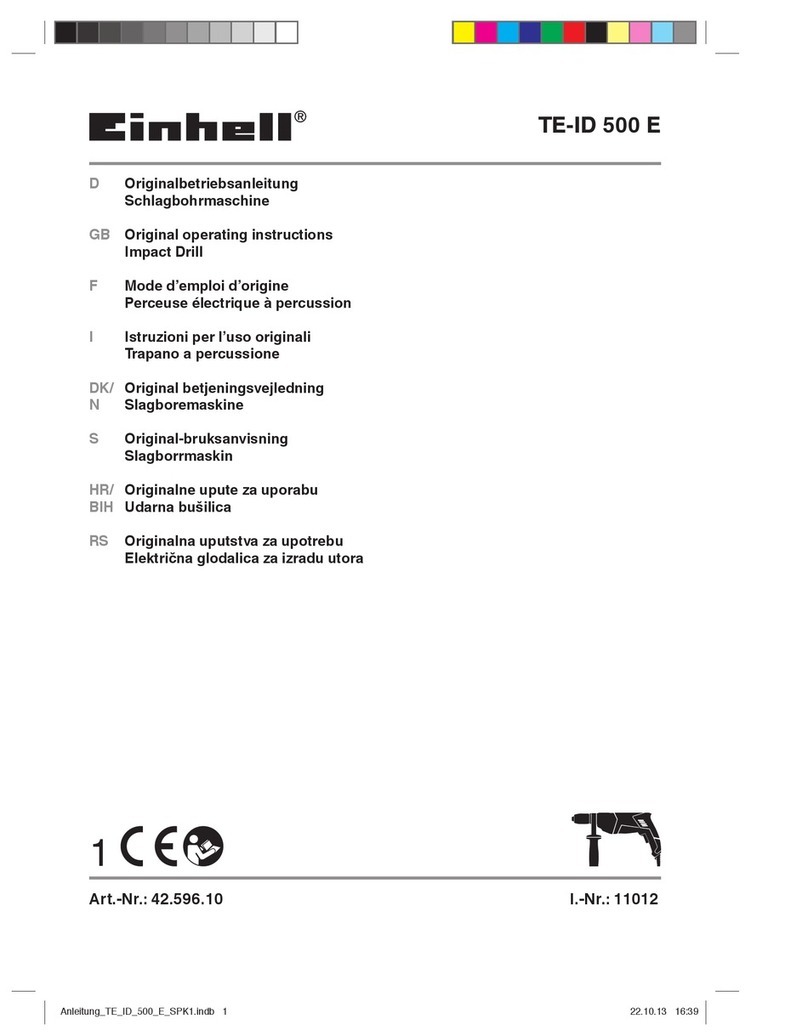EINHELL 42.596.10 User manual