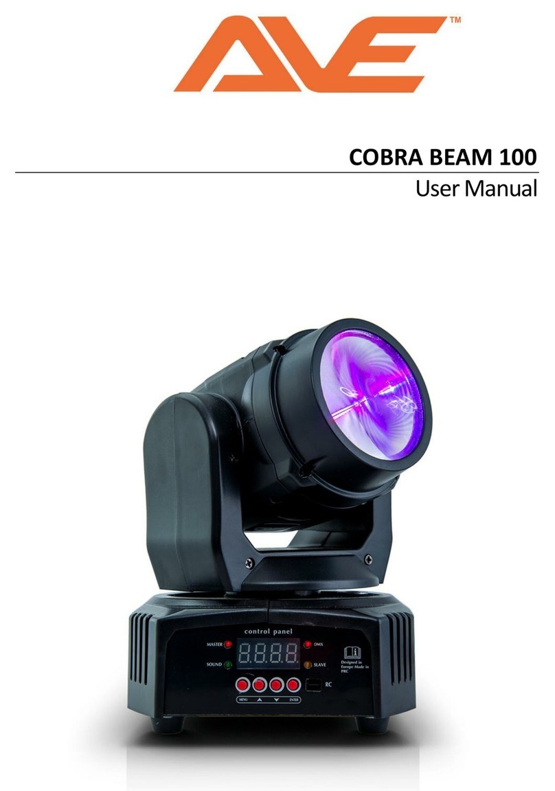 AVE COBRA BEAM 100 user manual