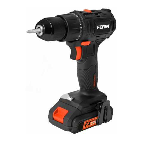 Ferm CDM1168 2.0AH User manual Ferm CDM1168 2.0AH User manual