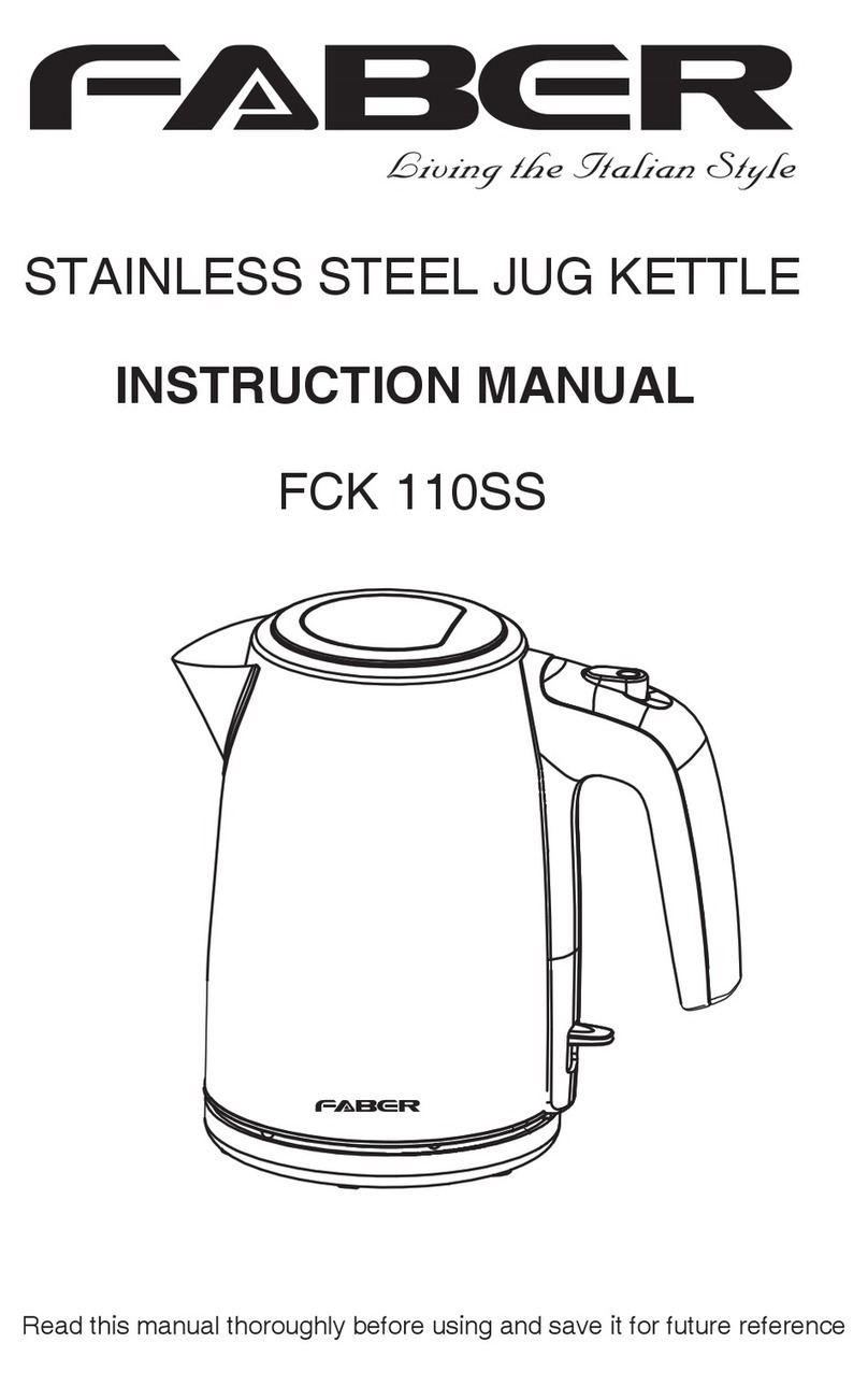 Faber FCK 110SS instruction manual