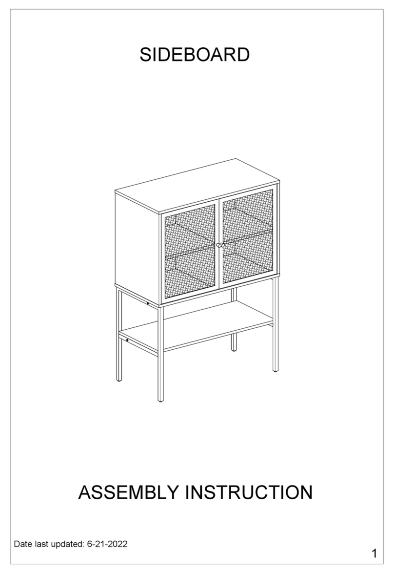 Baxton Studio LCF20234 Assembly instruction Baxton Studio LCF20234 Assembly instruction