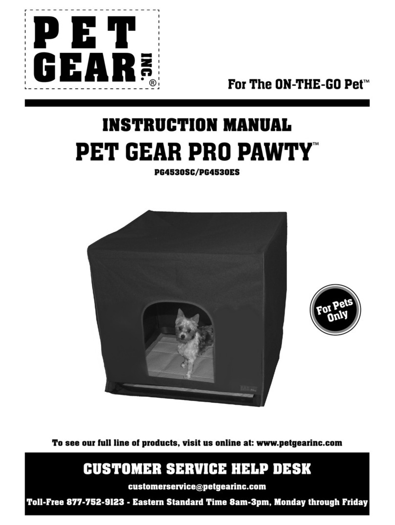 Pet Gear PRO PAWTY PG4530SC instruction manual