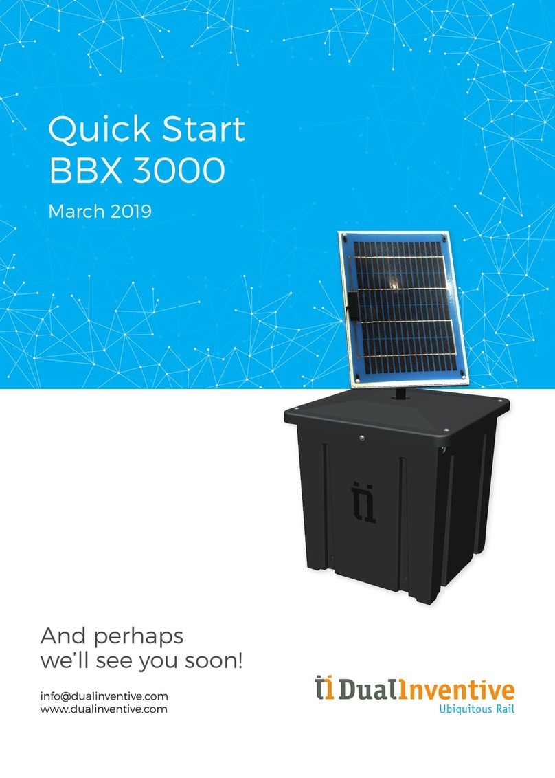 Dual Inventive BBX 3000 quick start