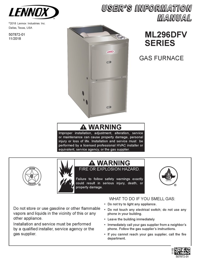 Lennox ML296DFV Guide