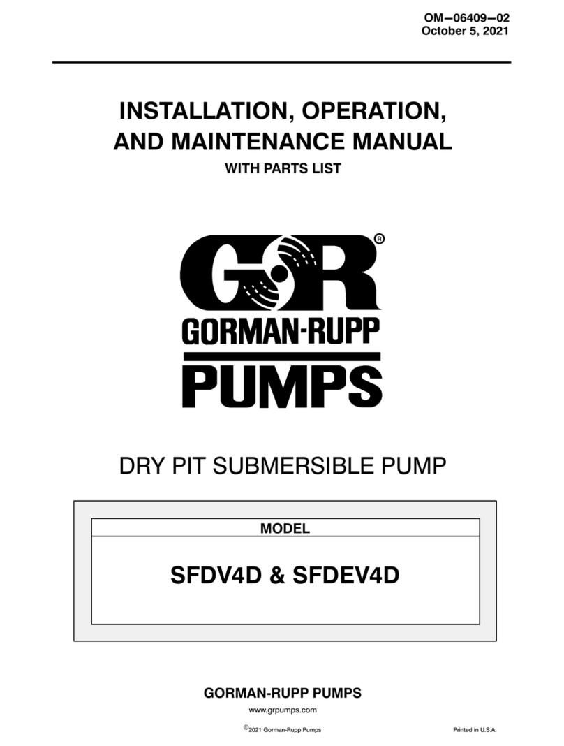 GORMAN-RUPP SFDV4D Application guide