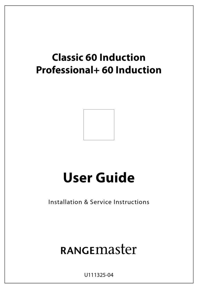 Range Master Classic 60 Induction User manual