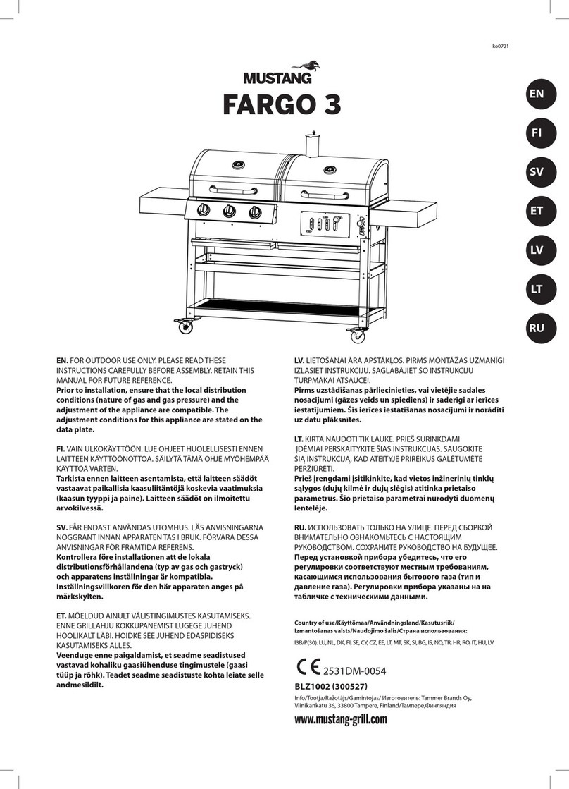 Mustang FARGO 3 manual