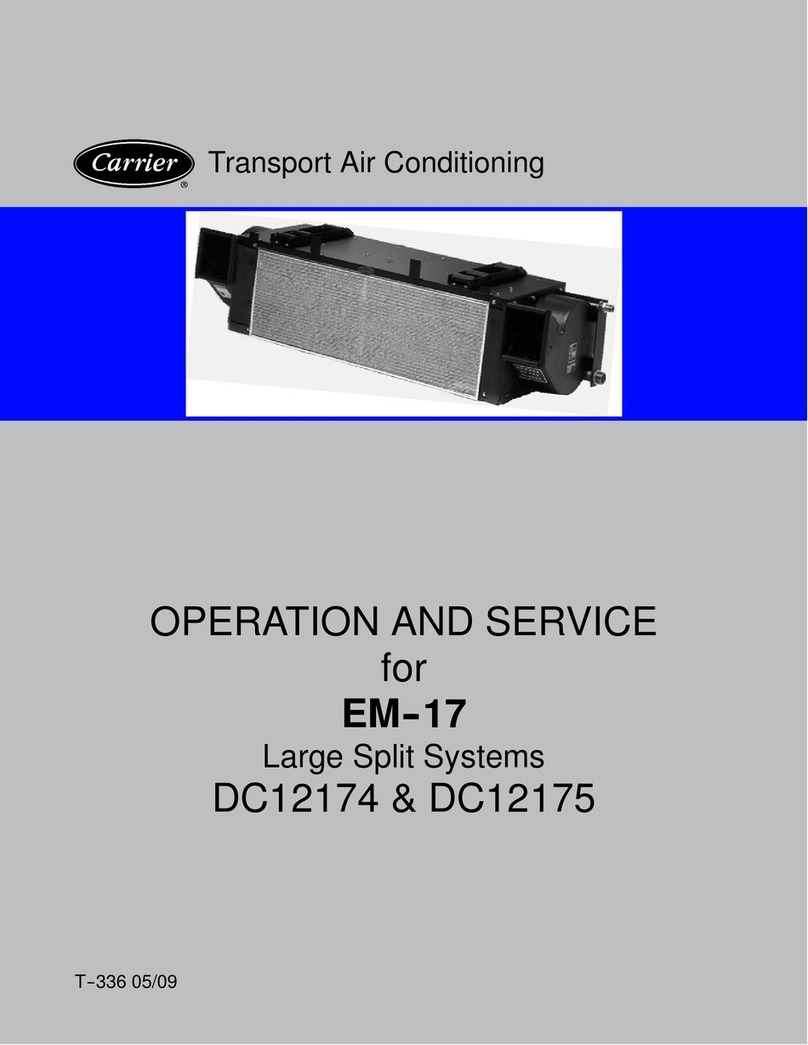 Carrier EM-17 Operation manual