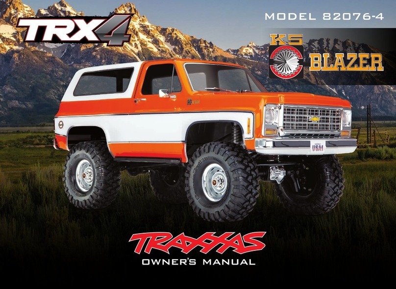 Traxxas TRX4 K5 BLAZER owner's manual