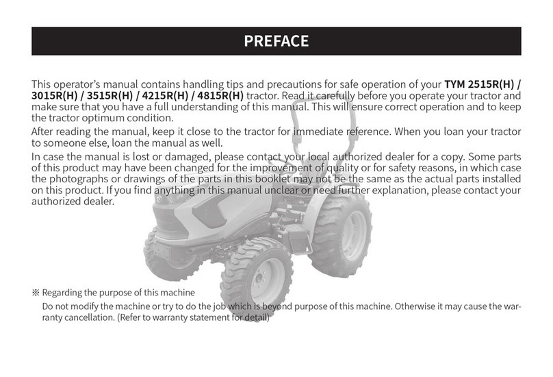 TYM 2515R User manual