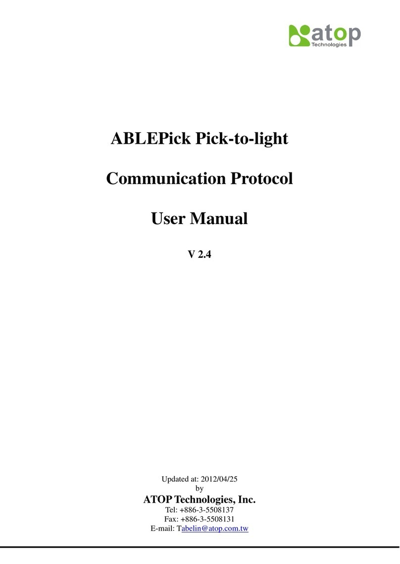 Atop ABLEPick AT500 user manual
