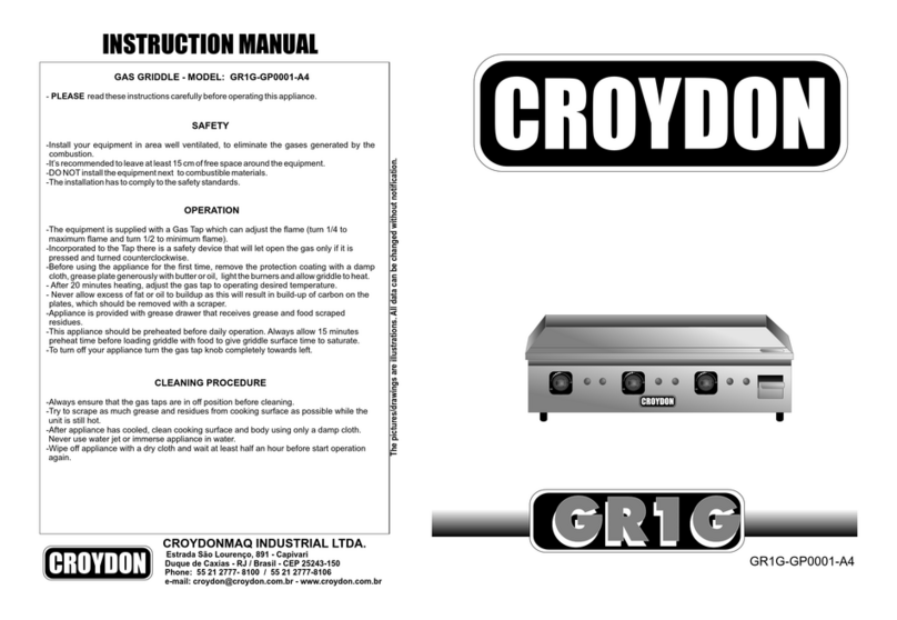 croydon GR1G User manual croydon GR1G User manual