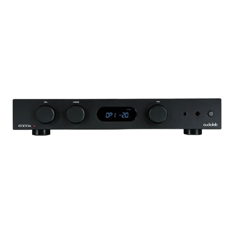 Audiolab 6000 Series User manual
