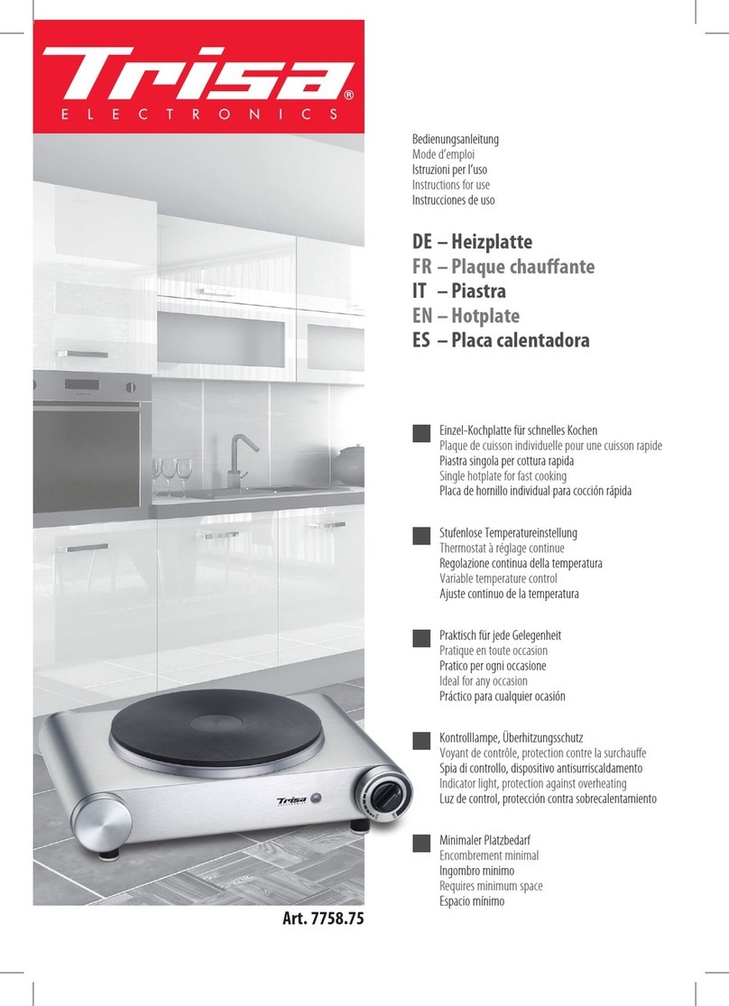 Trisa electronics 7758.75 Instructions for use