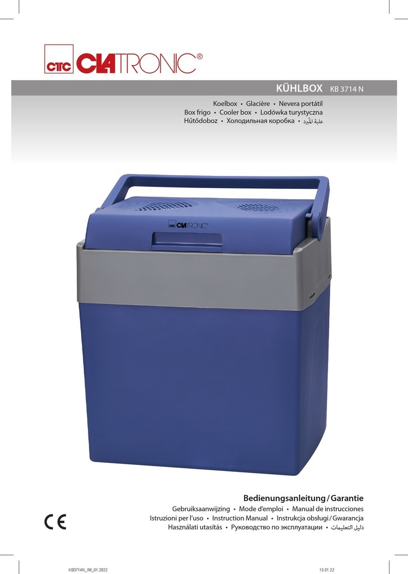 CTC Union CLATRONIC KB 3714 N instruction manual