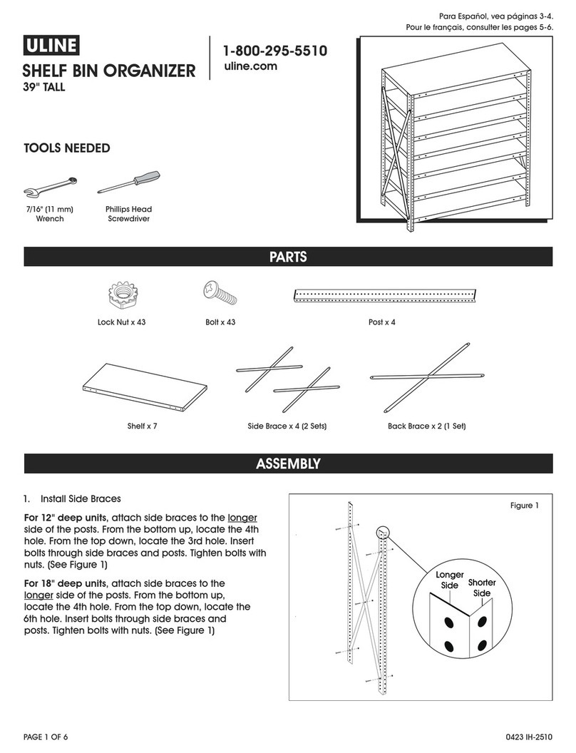 U-Line H-2510 Assembly instructions
