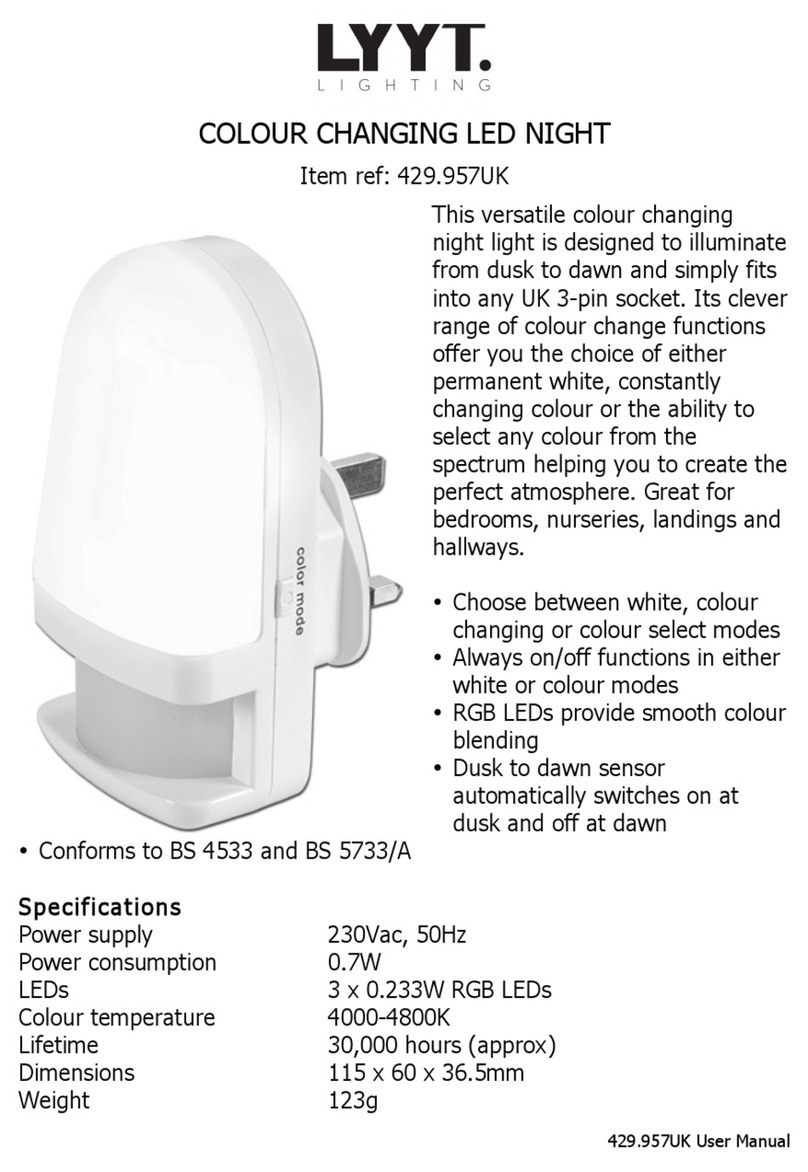 Lyyt 429.957UK quick start guide