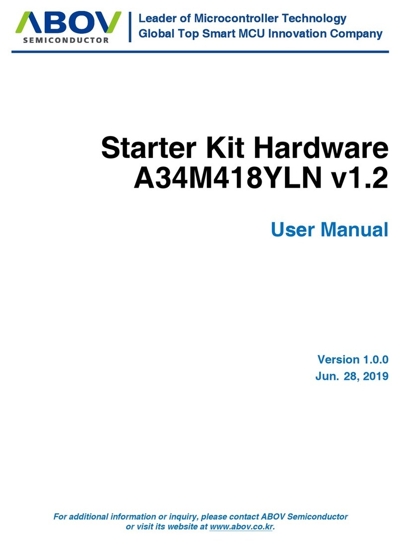 Abov A34M418YLN User manual