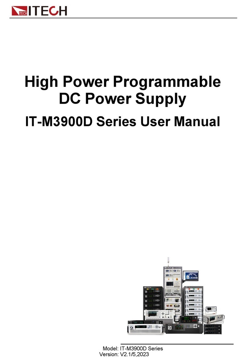 I-Tech IT-M3900D Series User manual