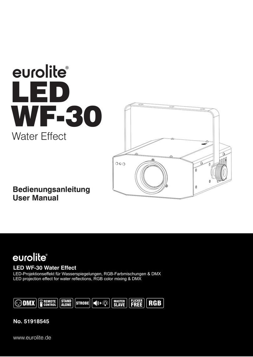 EuroLite LED WF-30 user manual