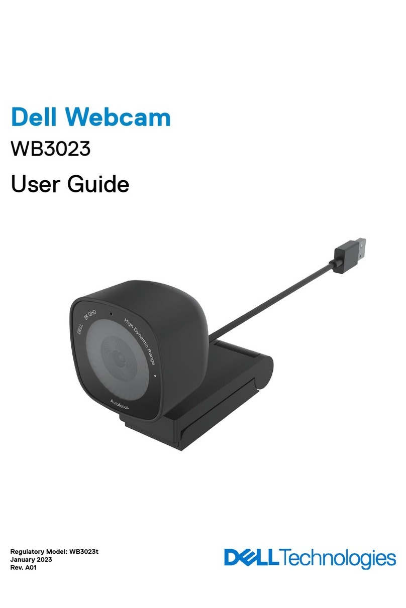 Dell Webcam WB3023 user guide
